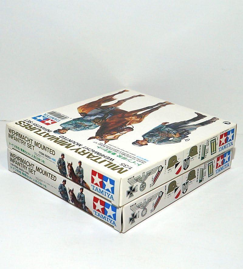 Amazon.co.jp: タミヤ 1/35 35053 ドイツ 将校乗馬セット WWⅡ ドイツ